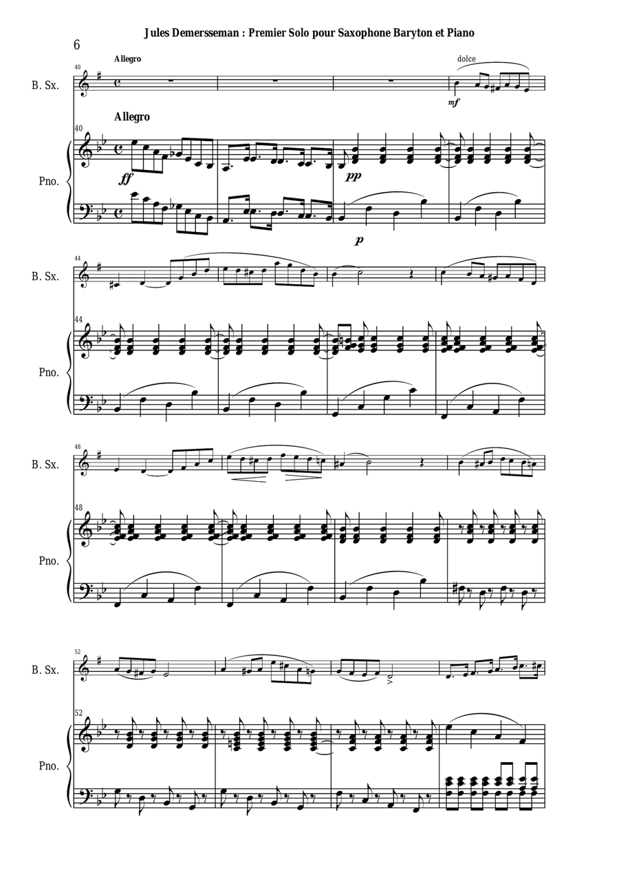 Demersseman saxophone sales