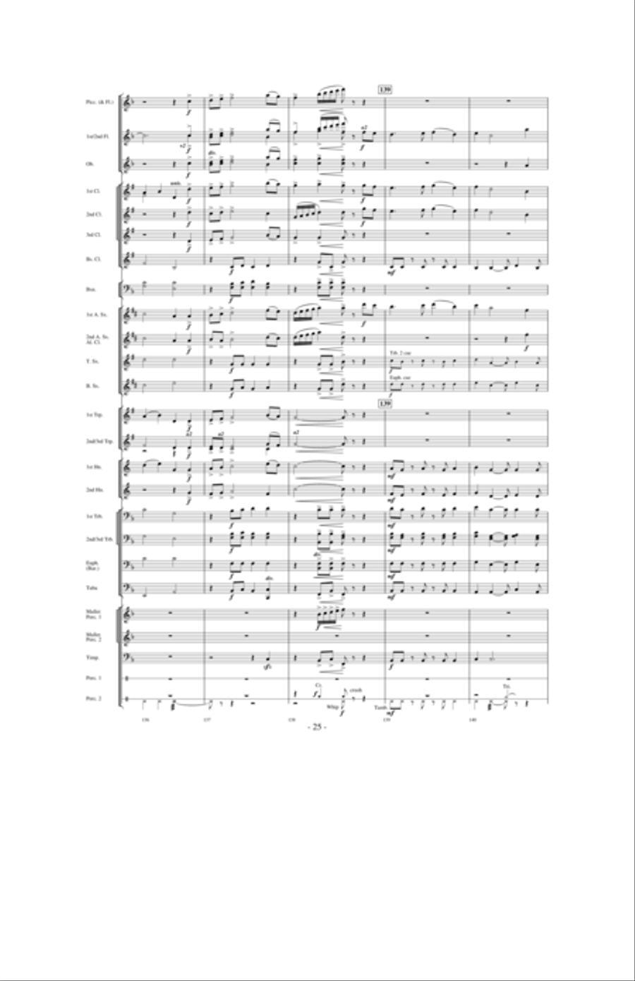 High Country Celebration Concert Band scores gallery preview page 24