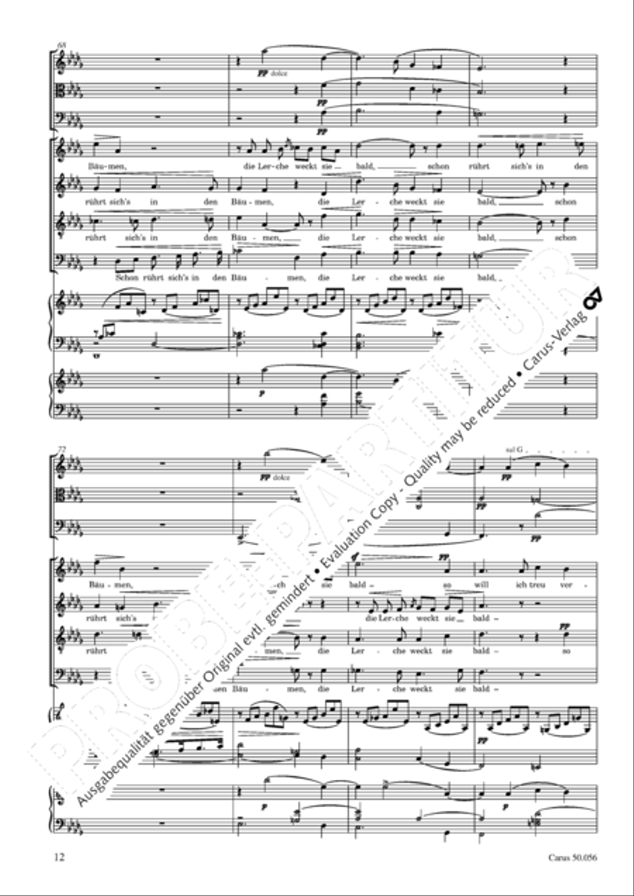 Die Nacht Die Nacht 4-Part scores gallery preview page 13