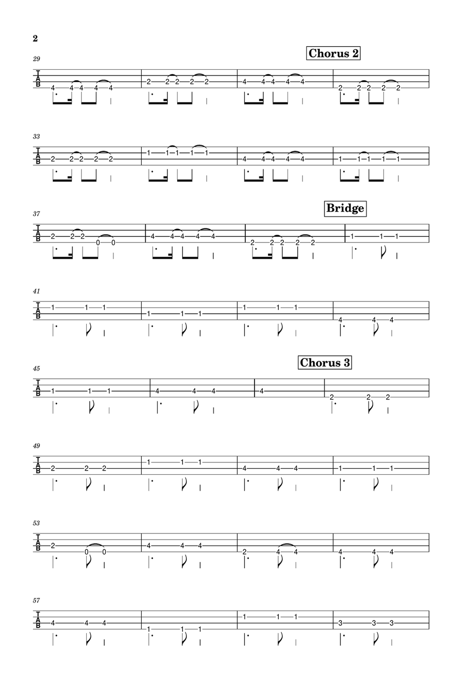 Because You Loved Me Acoustic Guitar scores gallery preview page 2