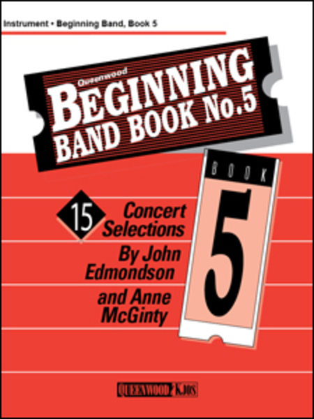 Beginning Band Book #5 Percussion