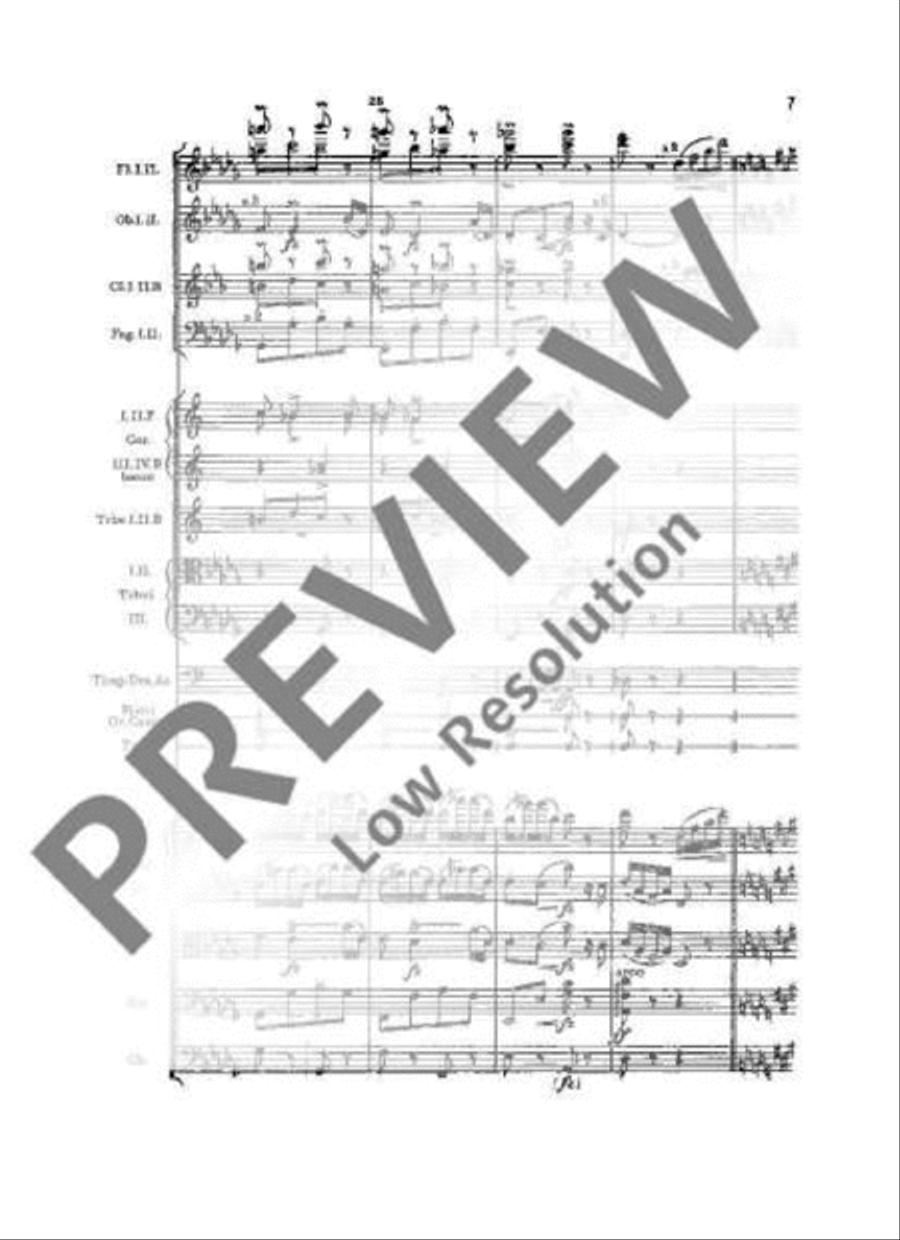 Slavonic Dances Orchestra scores gallery preview page 10