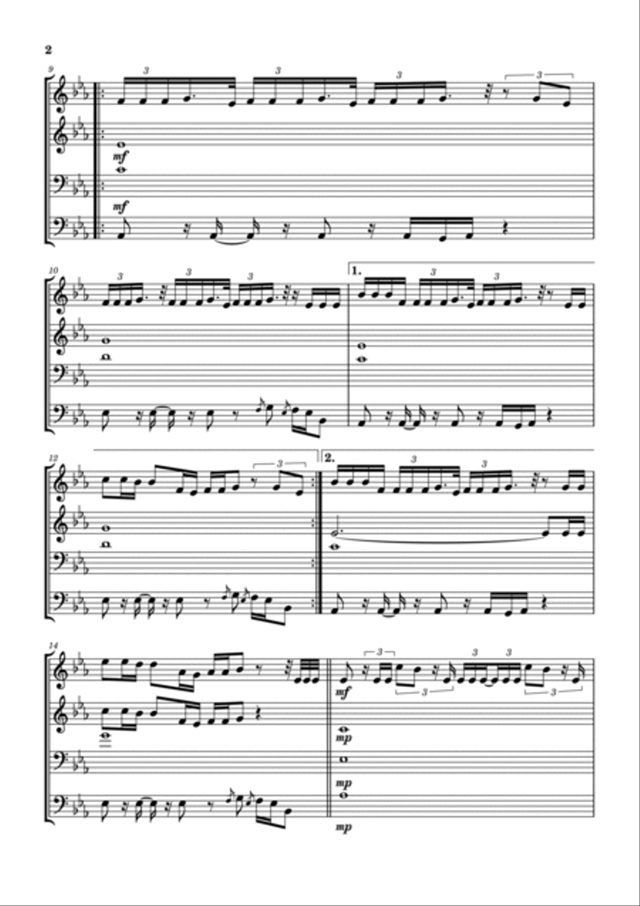 Seasons Seasons Brass Ensemble scores gallery preview page 3