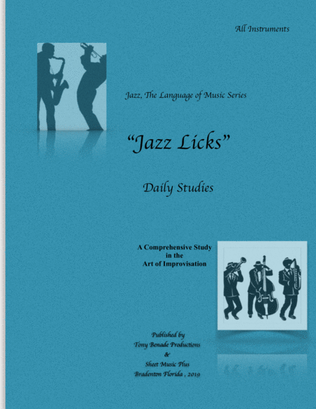 Book cover for "Jazz Licks" - Daily Studies
