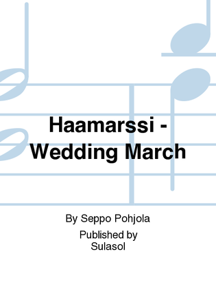 Book cover for Häämarssi - Wedding March
