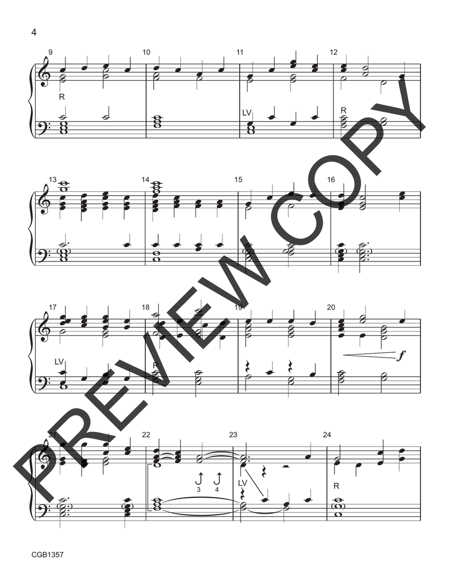 How Can I Keep from Singing? (2-3 octaves) 3-Octaves scores gallery preview page 3
