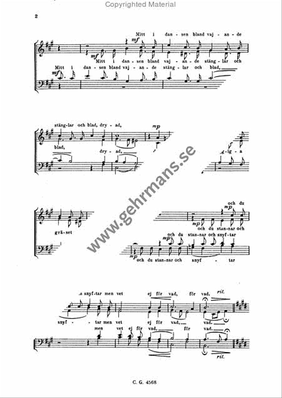 Visan 4-Part scores gallery preview page 3