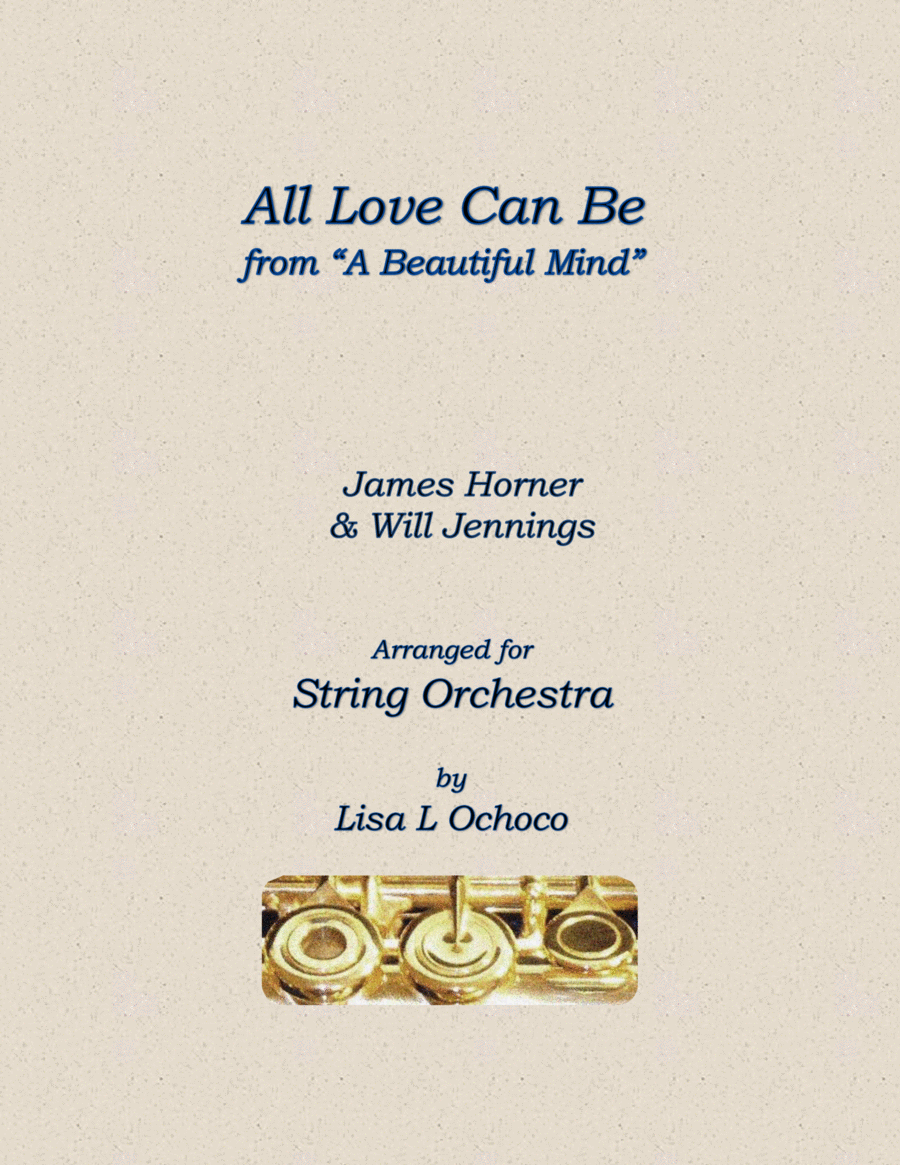 All Love Can Be String Orchestra scores gallery preview page 1
