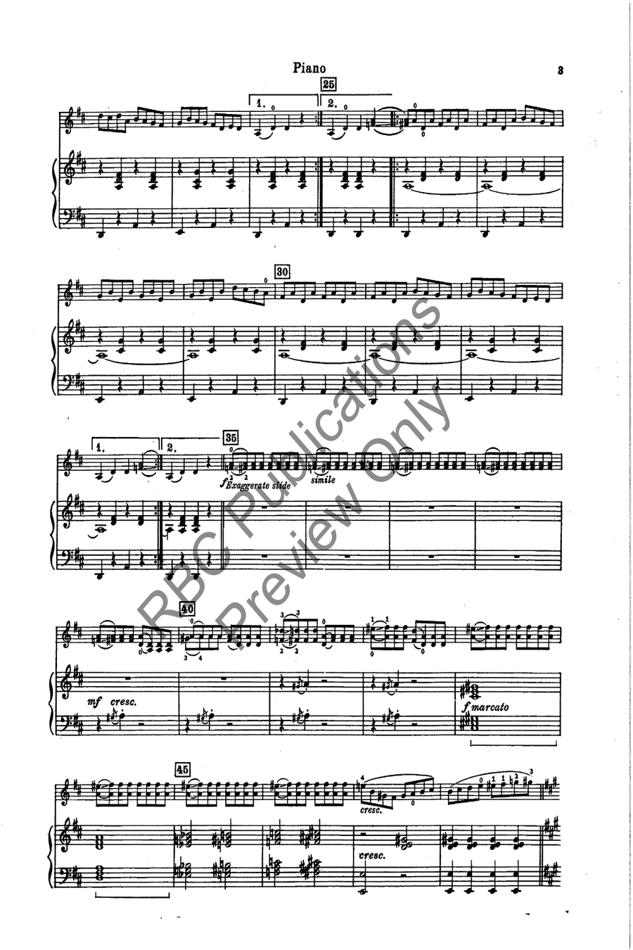 Millionaire's Hoedown Violin Solo Violin Solo scores gallery preview page 6