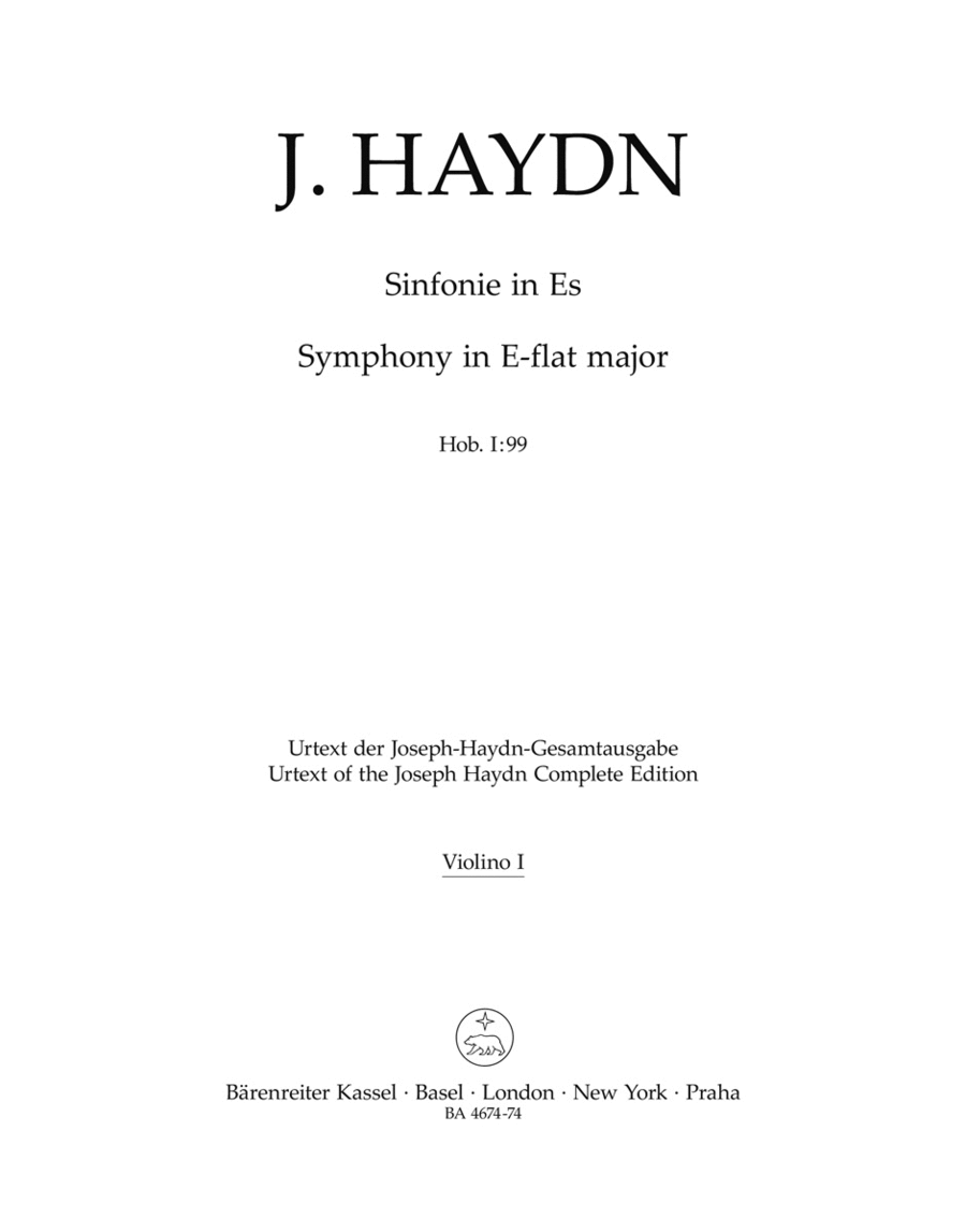 Londoner Symphony, No. 7 E flat major Hob.I:99