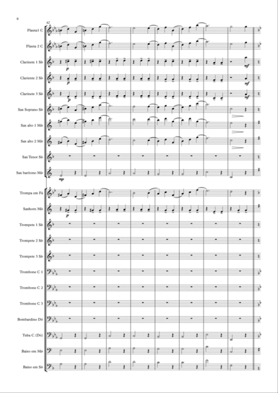 Valsa Cheia de Gosto Valsa Cheia de Gosto Full Orchestra scores gallery preview page 6