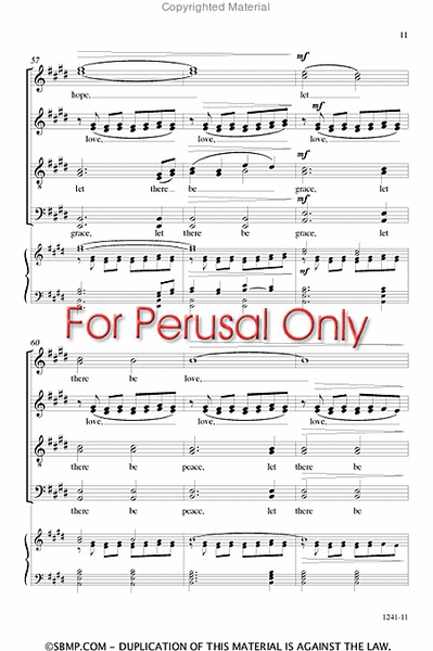 Blessing in the Leaving - SATB divisi a cappella Octavo image number null