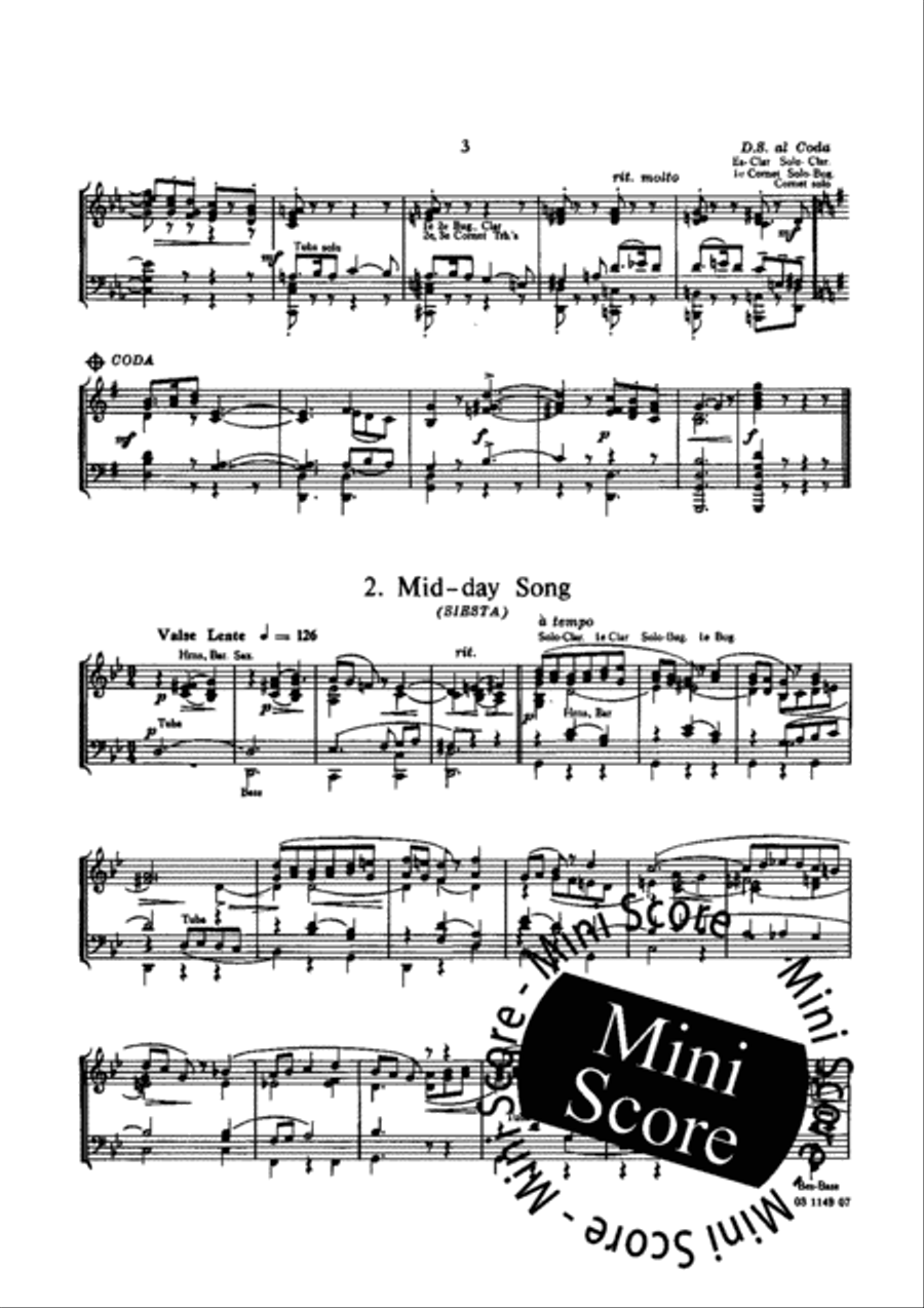 The Passing Hours Concert Band scores gallery preview page 7