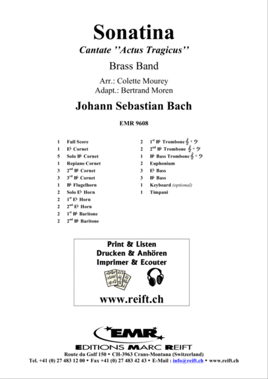 Sonatina Sonatina Brass Band scores gallery preview page 2