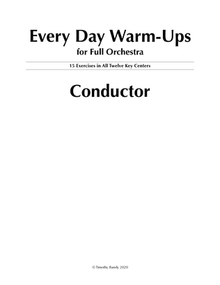 Every Day Warm-Ups Complete Set-All 12 Keys, Parts, & Scores