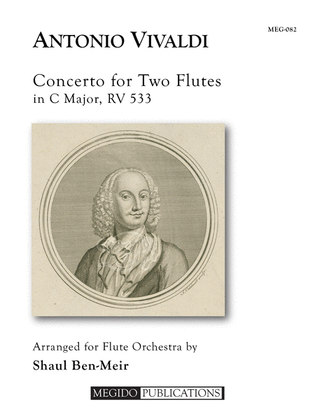 Concerto for Two Flutes in C Major, RV 533 for Flute Orchestra