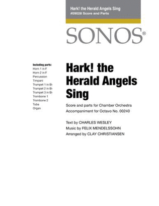 Book cover for Hark! The Herald Angels Sing - Score and Parts