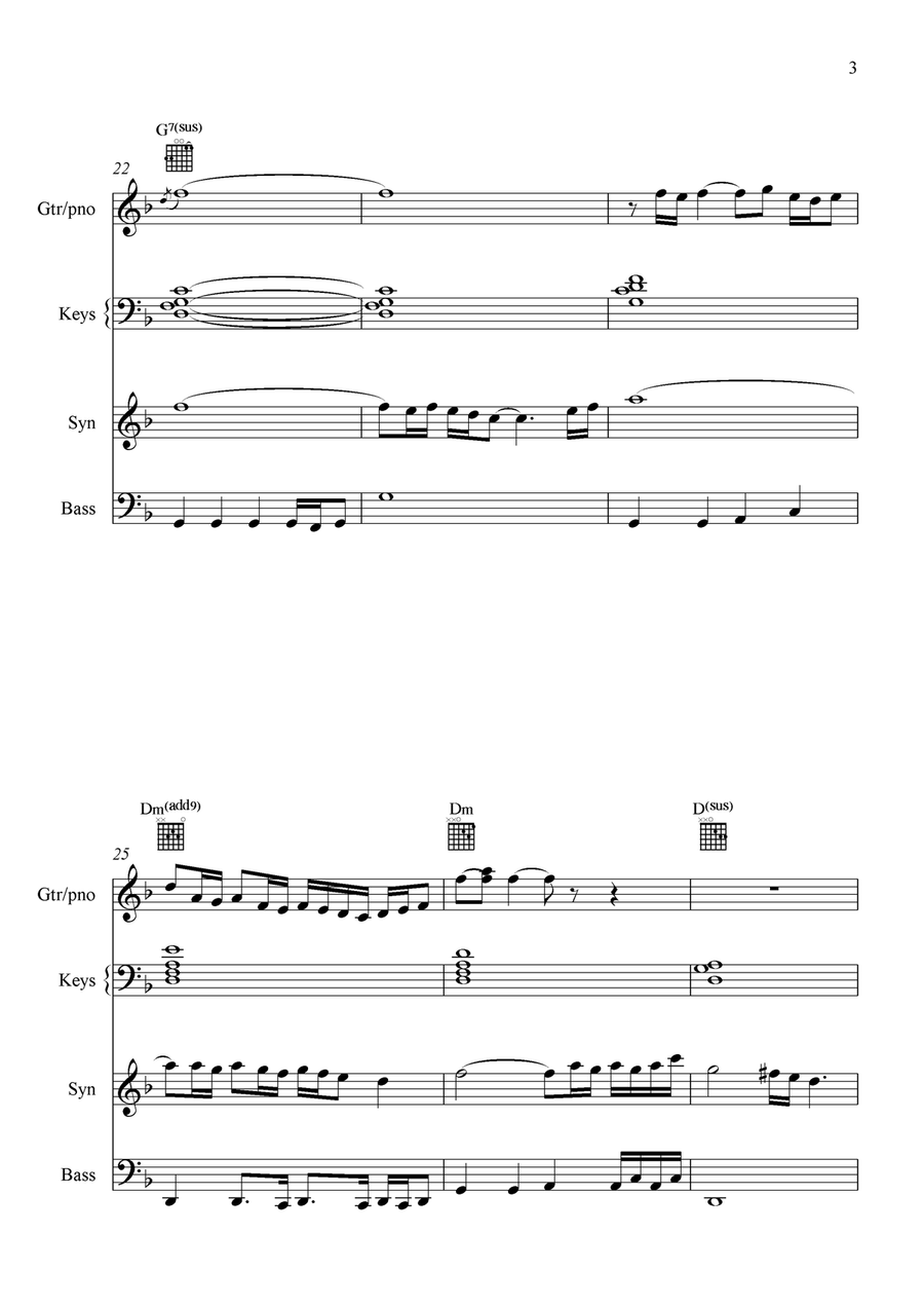 Theme One Small Ensemble scores gallery preview page 4