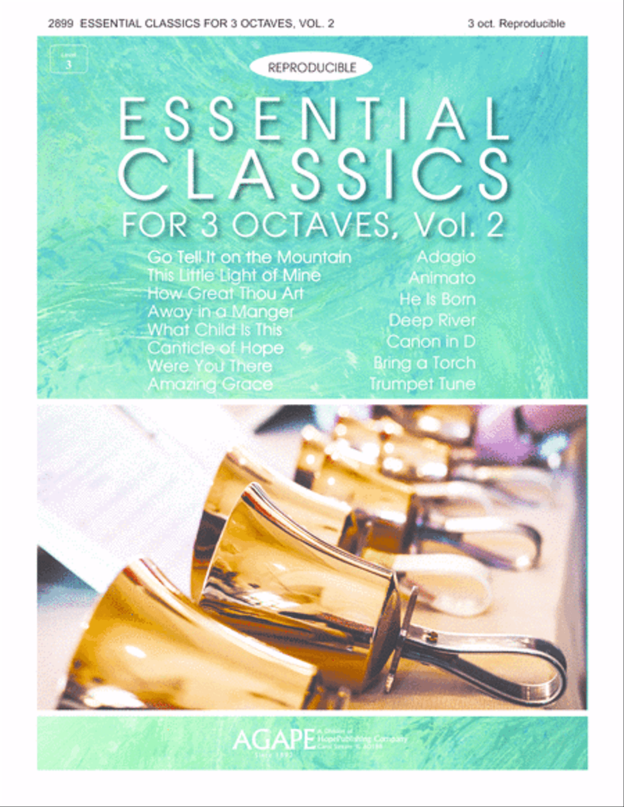 Essential Classics for 3 Octaves, Vol. 2 (Reproducible)-Digital Download 3-Octaves scores gallery preview page 1