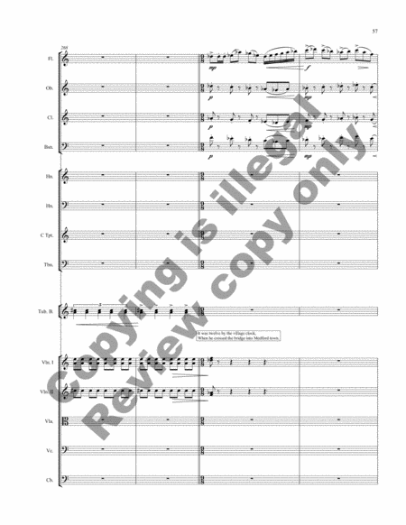 The Midnight Ride of Paul Revere (Additional Full Score)