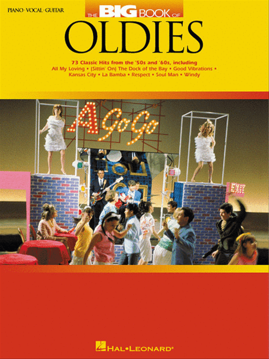 The Big Book of Oldies Piano, Vocal, Guitar scores gallery preview page 1