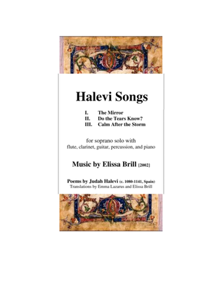 Book cover for Halevi Songs (full score and parts)