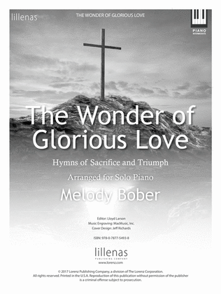 Book cover for The Wonder of Glorious Love