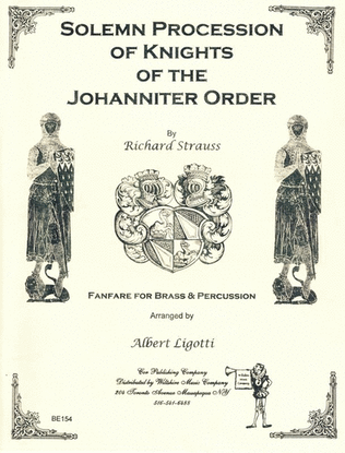 Book cover for Solemn Procession of Knights of the Johanniter Order (Albert Ligotti)