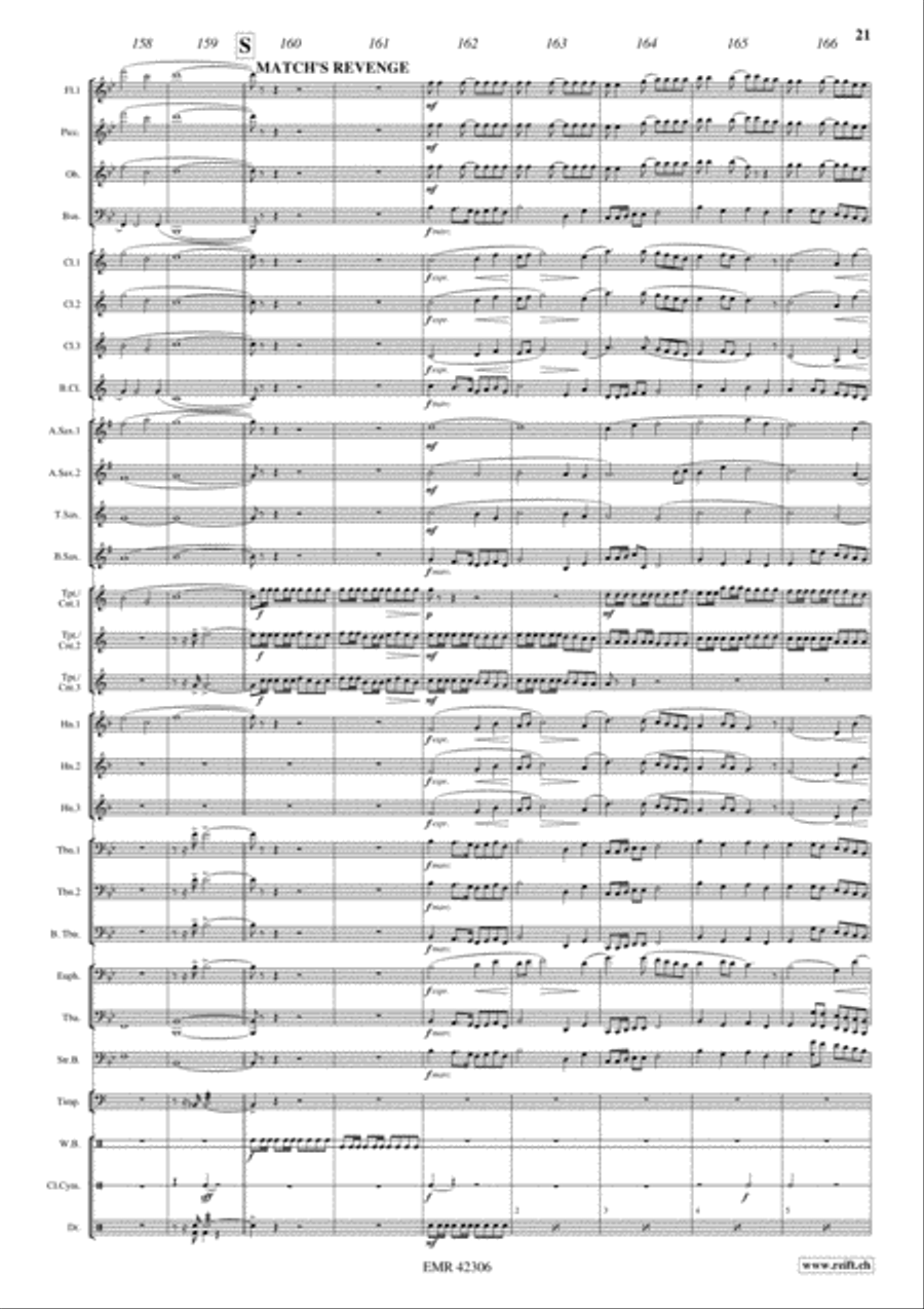 Escape To Victory Concert Band scores gallery preview page 11