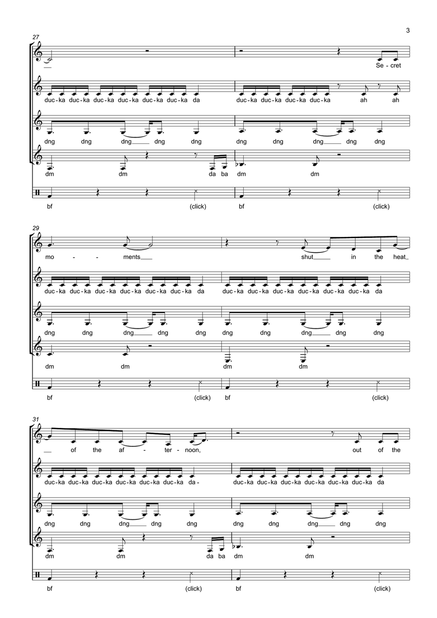 I Love You Always Forever SSAA scores gallery preview page 3