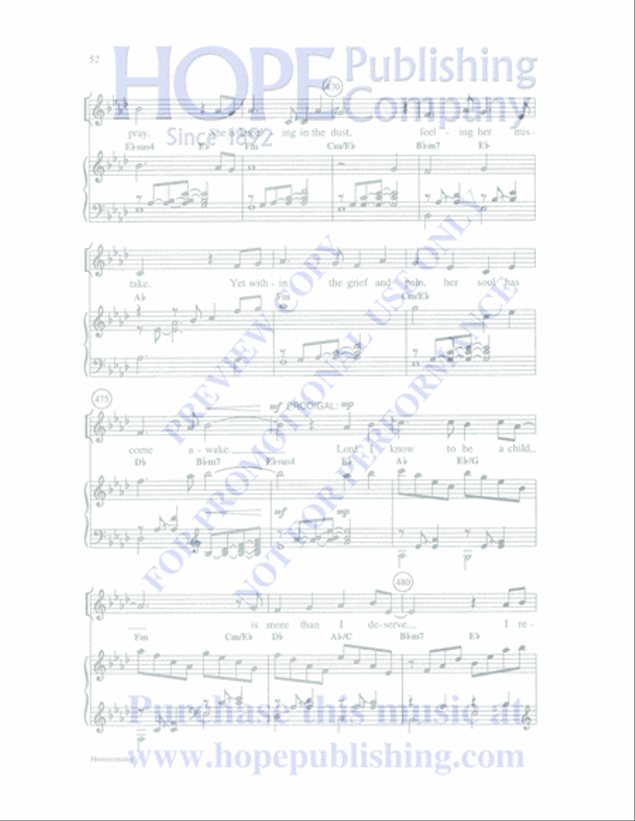 Once Upon a Parable Unison Choir scores gallery preview page 52