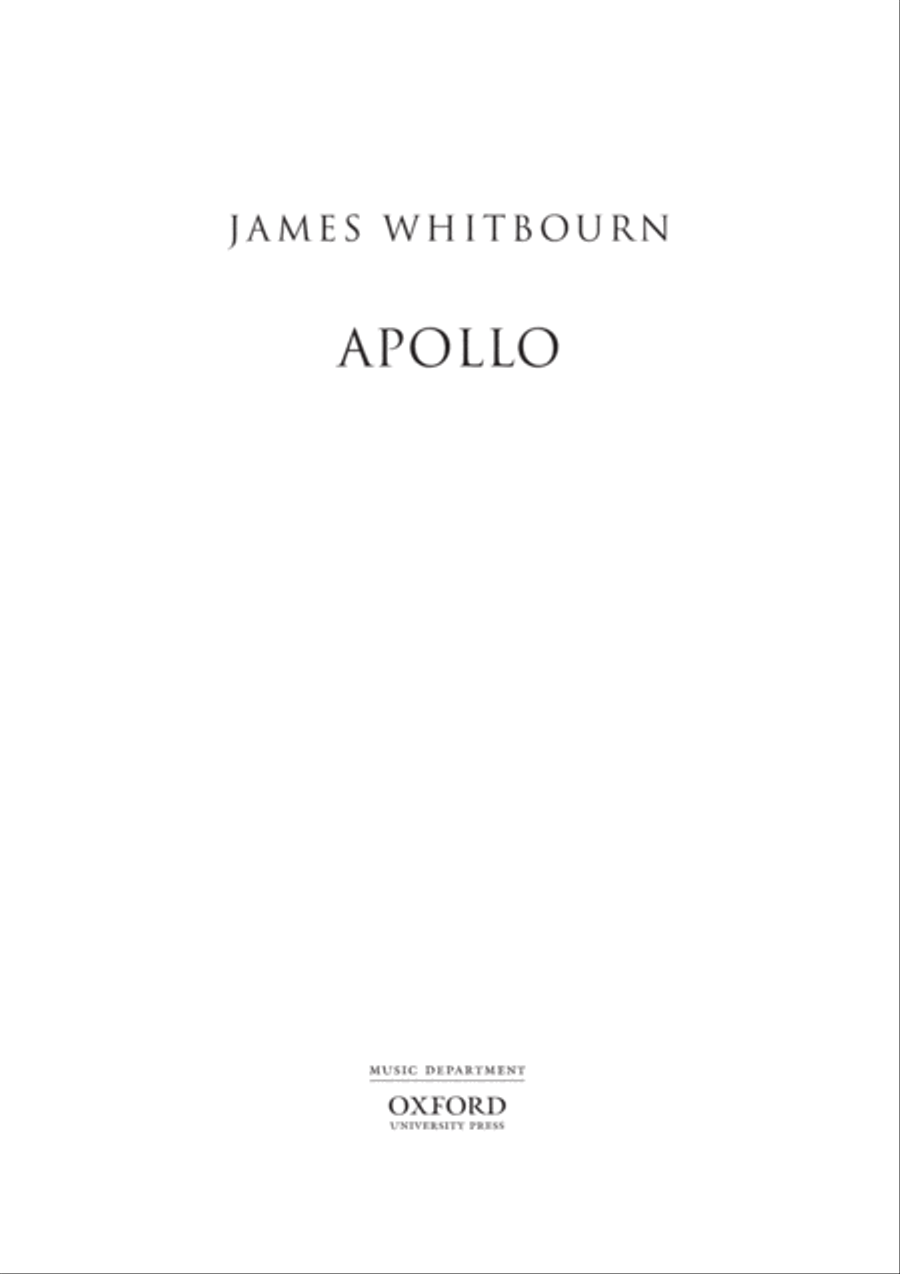 Apollo Apollo Organ scores gallery preview page 2