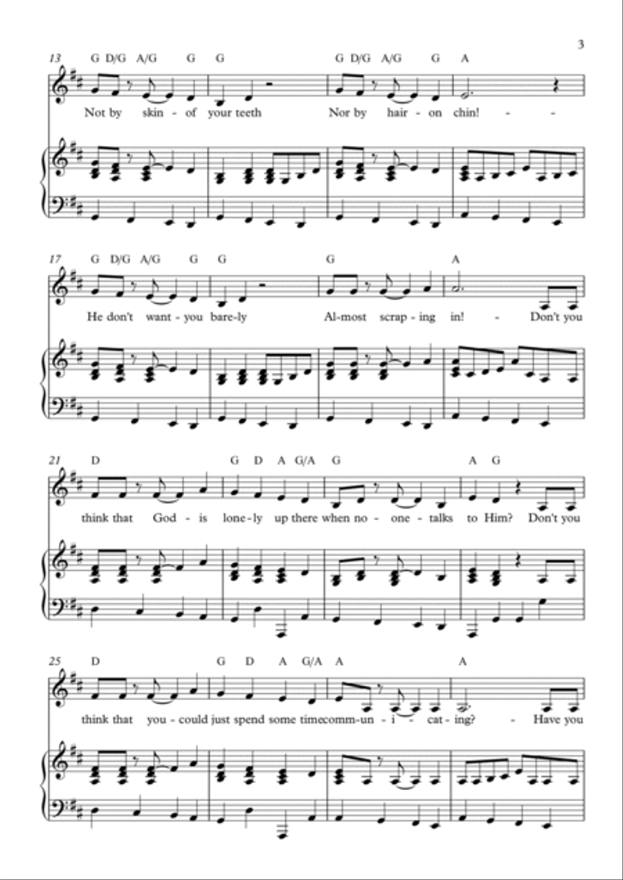 Scraping In Voice scores gallery preview page 3