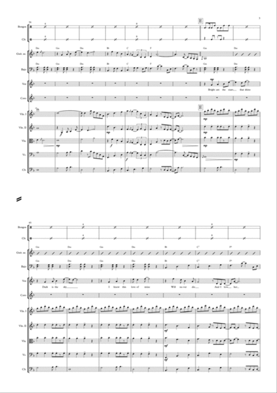 And I Love Her And I Love Her Chamber Music scores gallery preview page 3
