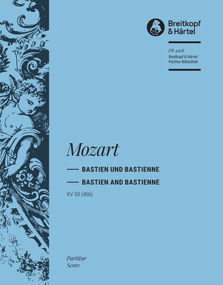 Book cover for Bastien und Bastienne K. 50 (46B)
