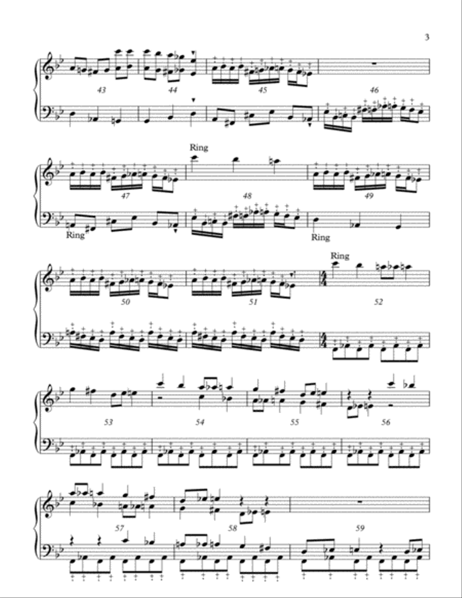 Night of the Bells Night of the Bells Handbell Choir scores gallery preview page 5
