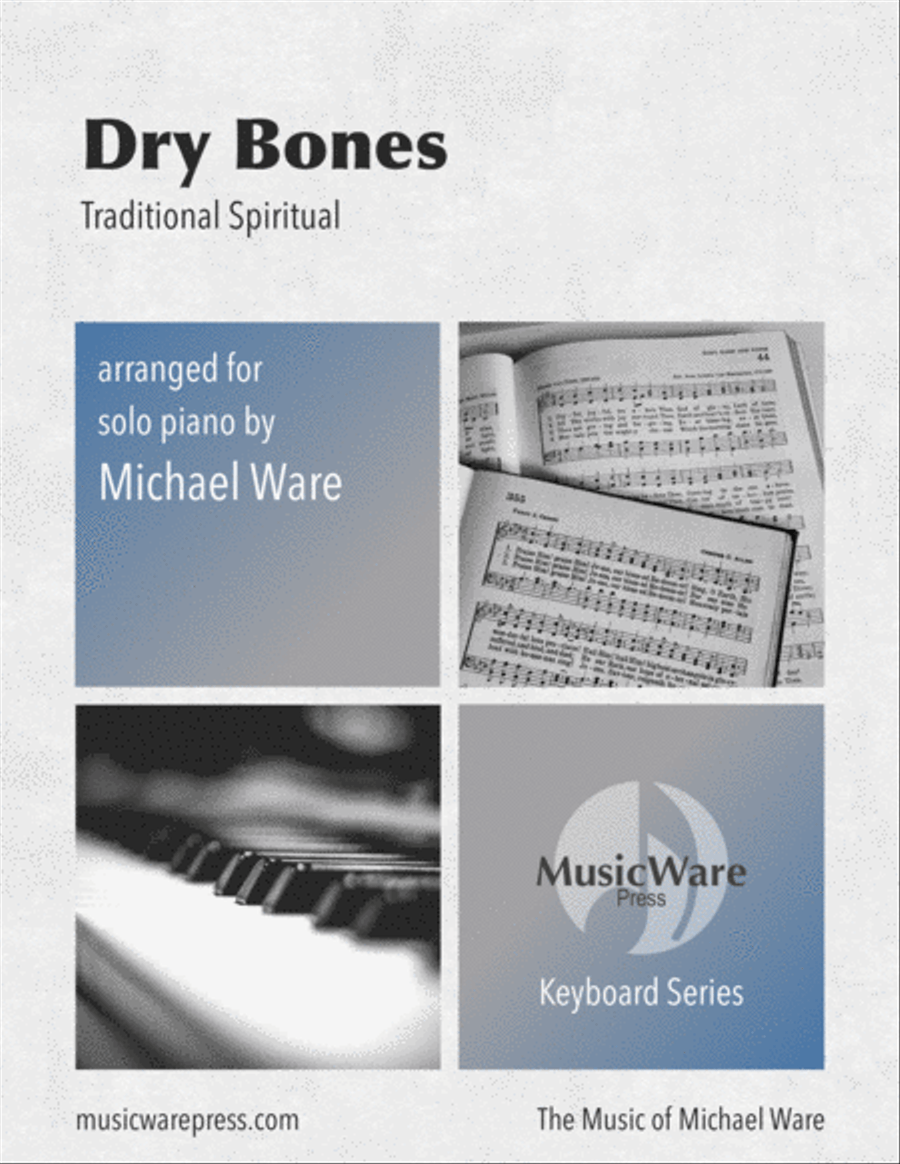Dry Bones Dry Bones Piano Solo scores gallery preview page 1