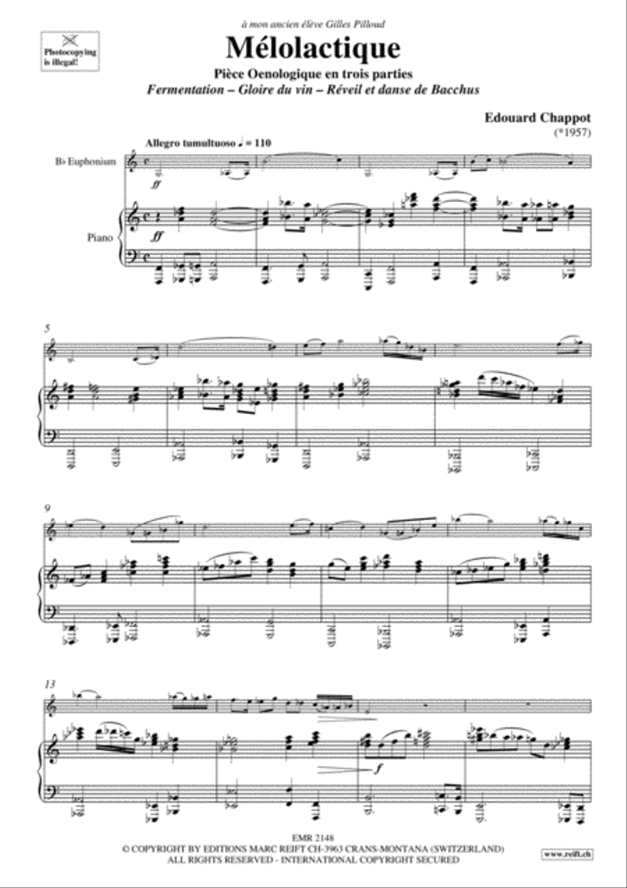 Melolactique Melolactique Euphonium scores gallery preview page 4