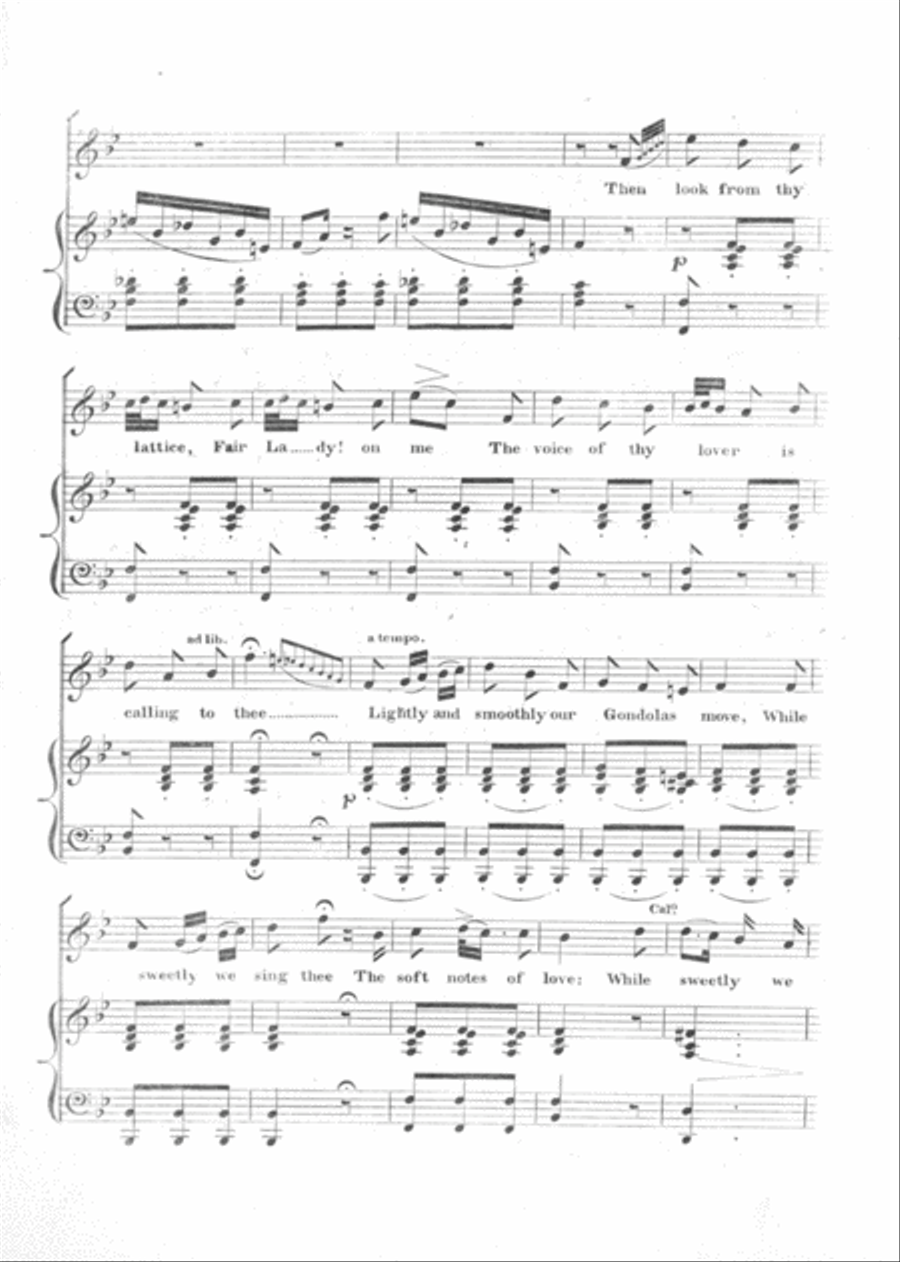Gondolier's Song Voice scores gallery preview page 2