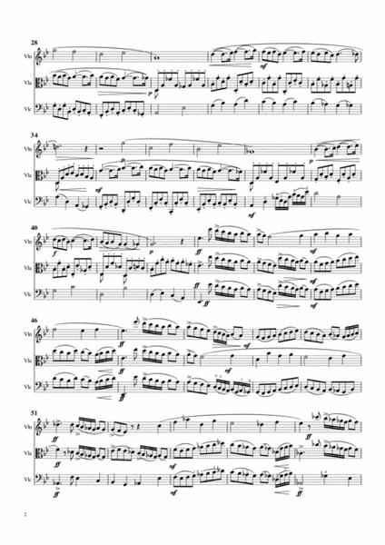 Pavane, Gabriel Faure, op. 50, for Violin, Viola, Cello Trio image number null
