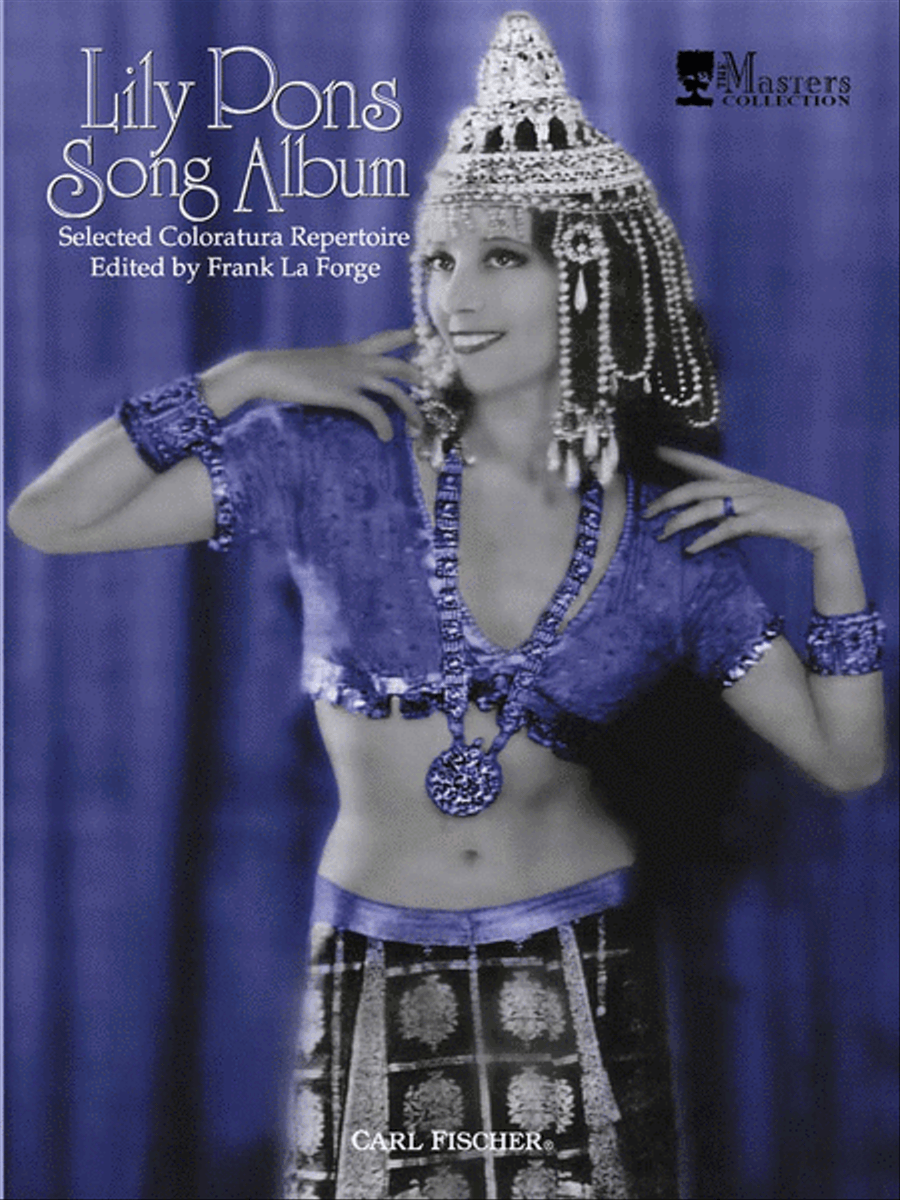 Lily Pons Song Album Soprano Voice scores gallery preview page 1