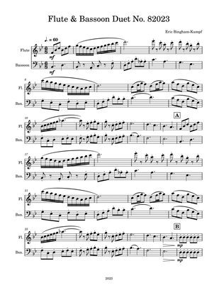 Flute & Bassoon Duet No. 82023