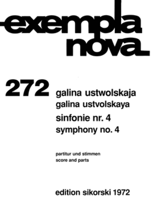 Book cover for Sinfonie No. 4