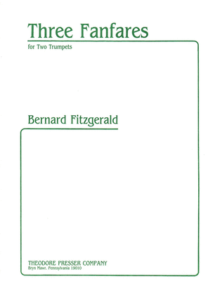 Book cover for Three Fanfares