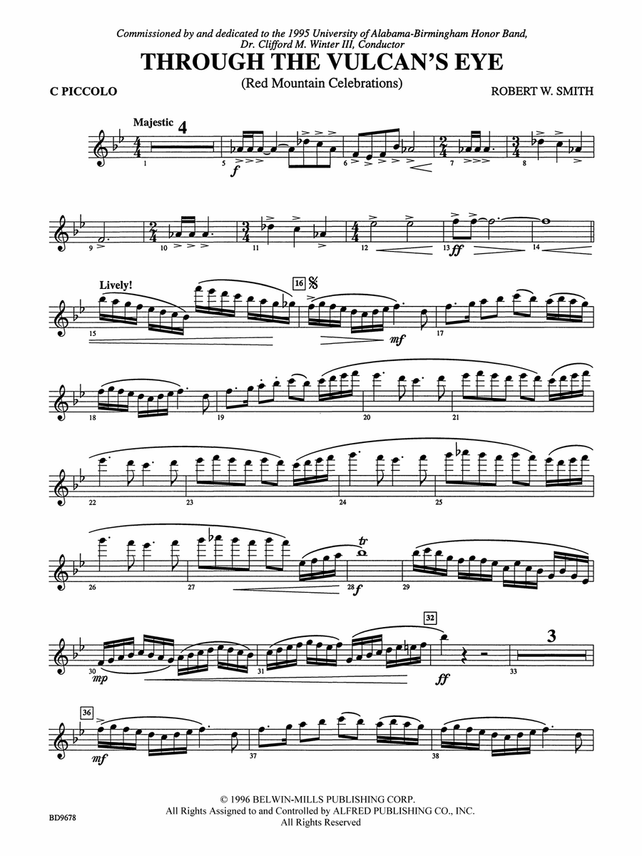 Through the Vulcan's Eye: Piccolo