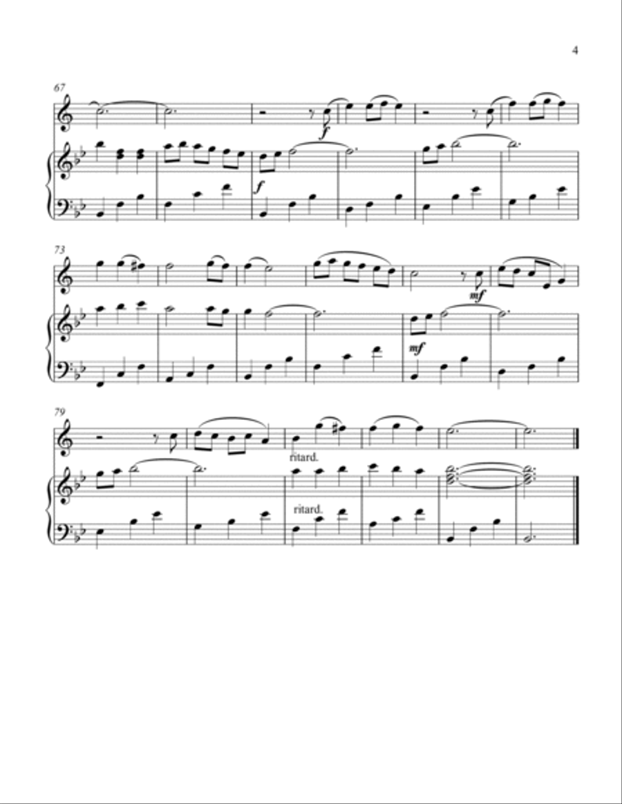 Silver Bells Clarinet scores gallery preview page 5