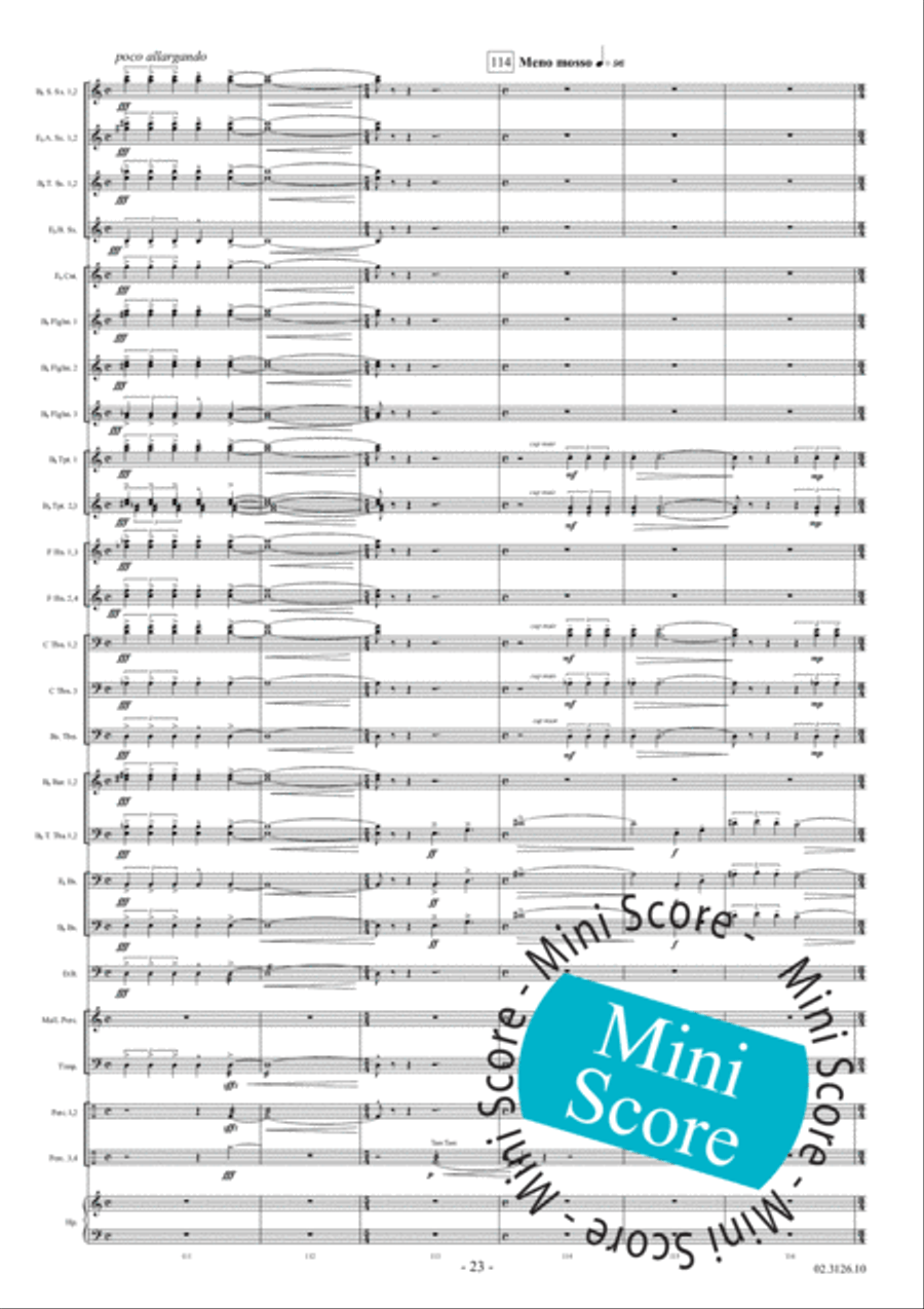 Migyur Fanfare Band scores gallery preview page 29