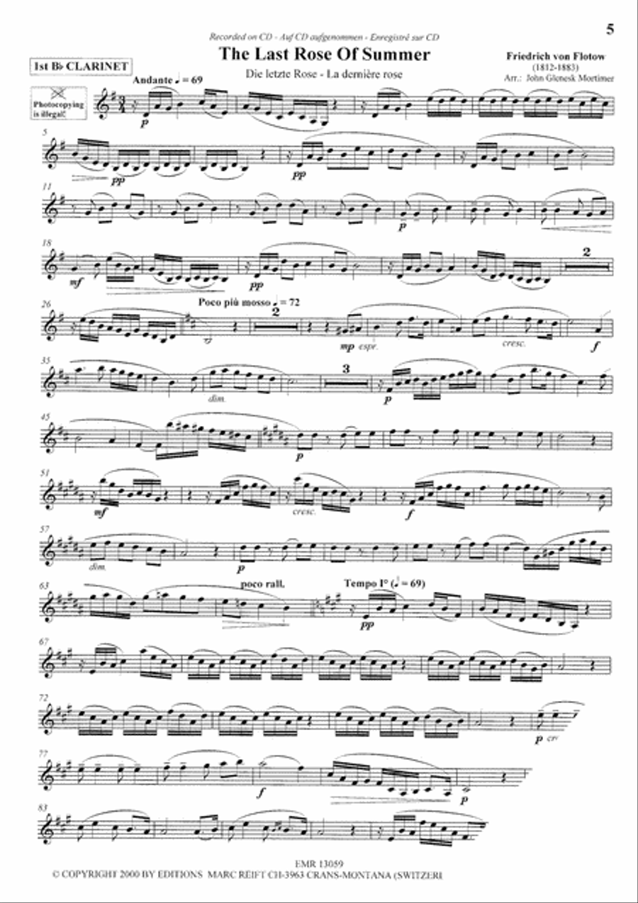 Play The 1st Clarinet With The Philharmonic Wind Orchestra Concert Band scores gallery preview page 6
