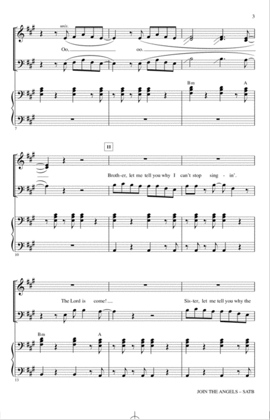 Join The Angels Join The Angels 4-Part scores gallery preview page 2