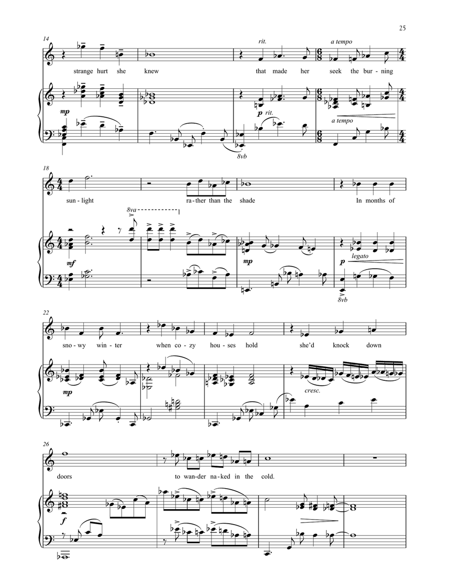 Strange Hurt [Long version] Voice scores gallery preview page 2